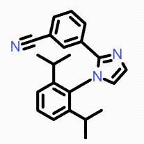 3-(1-(2,6-二异丙基苯基)-1H-咪唑-2-基)苯甲腈CAS号2230056-11-6；现货优势供应
