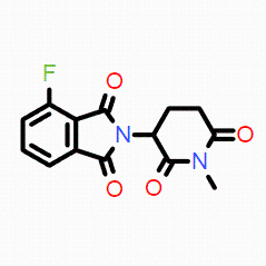 4-氟-2-(1-甲基-2,6-二氧代哌啶-3-基)异吲哚啉-1,3-二酮； （现货优势供应/质量保证）