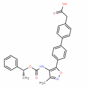 [4'-[3-甲基-4-[[[((R)-1-苯基乙基)氧基]羰基]氨基]异恶唑-5-基]联苯-4-基]乙酸-科研现货产品