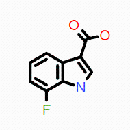 7-氟-1H-吲哚-3-羧酸CAS号858515-66-9； （现货优势供应/质量保证）