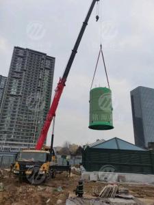 一体化泵站玻璃钢 雨水污水分离处理提升预制截流井 智能全自动化