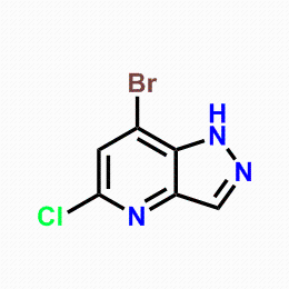 7-溴-5-氯-1H-吡唑并[4,3-B]吡啶，CAS号：1351813-70-1 科研产品，高校及研究所，先发后付！！