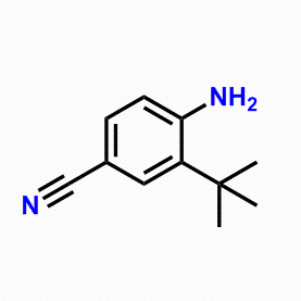 4-氨基-3-(叔丁基)苄腈，CAS号：1369783-60-7 科研产品，优势供应，高校及研究所，先发后付，质量保证！