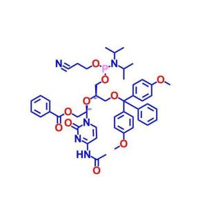 UNA-C(Ac)-CE Phosphoramidite  CAS:1120329-56-7 高校研究所 先发后付