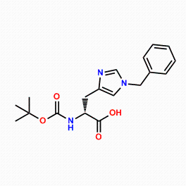 N-叔丁氧羰基-1-苯甲基-D-组氨酸CAS：	65717-64-8