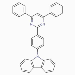 9-(4-(4,6-二苯基嘧啶-2-基)苯基)-9H-咔唑，CAS号：1106729-87-6 高校及研究所，先发后付！