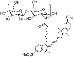 Cy5-Chitosan 花菁染料Cy5修饰壳聚糖 Chitosan-Cy5