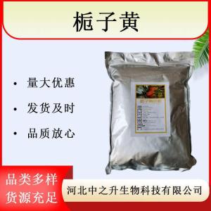 現貨供應 梔子黃 食品級天然著(zhù)色劑 藏花素 黃梔子