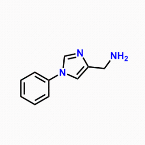 (1-苯基-1H-咪唑-4-基)甲胺；CAS号：1368659-07-7 科研产品，高校及研究所，先发后付，质量保证！！