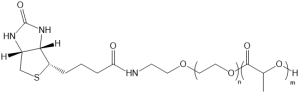 PLA-PEG-Biotin/Folate(FA)  聚乳酸-聚乙二醇-生物素