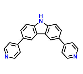 3,6-二(吡啶-4-基)-9H-咔唑 CAS号:1446275-54-2科研专用 质量保证 高校及研究所 先发后付