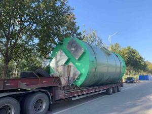 玻璃钢一体化预制泵站厂家 道路雨水污水提升排放 智能雨污分流井