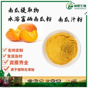 南瓜提取物 水溶富硒南瓜粉 南瓜汁粉  烘焙代餐粉原料