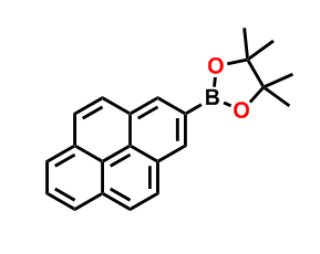 4,4,5,5-四甲基-2-(2-芘基)-1,3,2-二噁唑环戊硼烷 CAS号:853377-11-4科研专用 质量保证 高校及研究所支持货到付款