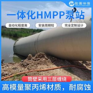 新型HMPP泵站塑料缠绕设备 三层夹芯管缠绕技术