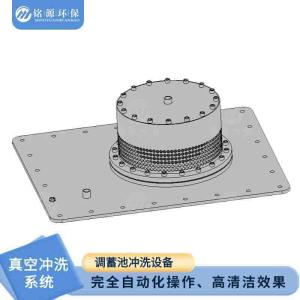 一体化真空冲洗隔膜阀 雨水调蓄池冲洗设施