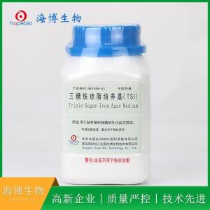 三糖铁琼脂培养基（TSI）(中国药典)	Triple Sugar lron Agar Medium  HB4088-62