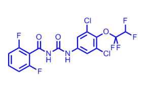 1-[3,5-二氯-4-(1,1,2,2-四氟乙氧基)苯基]-3-(2,6-二氟苯甲酰基)脲 CAS号:86479-06-3科研及生产专用 高校及研究所支持货到付款