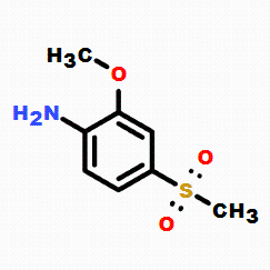 2-甲氧基-4-(甲基磺酰基)苯胺CAS号41608-73-5；现货优势供应/质量保证
