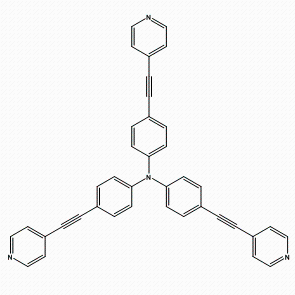 三(4-(吡啶-4-基乙炔基)苯基)胺CAS号359647-66-8 现货优势供应