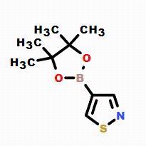 4-(4,4,5,5-四甲基-1,3,2-二氧硼杂环戊烷-2-基)异噻唑CAS1251459-71-8；分析试剂/现货