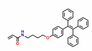 N-(4-(4-(1,2,2-三苯基乙烯基)苯氧基)丁基)丙烯酰胺 CAS号:2056879-46-8科研及生产专用 高校及研究所支持货到付款