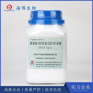 氯硝胺18%甘油(DG18)琼脂	DG18 Agar   	HB0296-1   250g