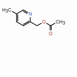 (5-甲基吡啶-2-基)甲基乙酸酯；CAS：772-71-4