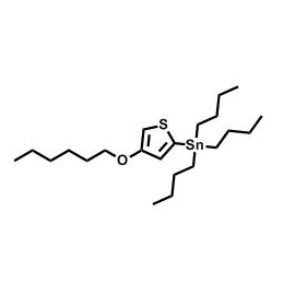 三丁基[4-(己氧基)-2-噻吩基]錫烷；CAS：2596152-99-5