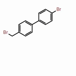 4-溴-4'-(溴甲基)-1,1'-聯苯 ；CAS：50670-57-0