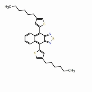 4,9-雙(4-己基-2-噻吩基)萘并[2,3-C][1,2,5]噻二唑；CAS：924656-79-1