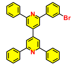 2-(3-溴苯)-2',6,6'-三苯-4,4'-二吡啶，CAS号：1956340-64-9科研现货产品
