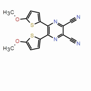 5,6-雙(5-甲氧基噻吩-2-基)吡嗪-2,3-二甲腈 ;CAS:1818245-74-7