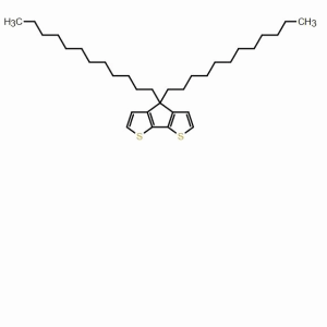 4,4-十二烷基-4H-環戊[2,1-B:3,4-B']二噻吩；CAS：1201921-87-0