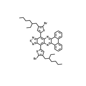 10,14-雙(5-溴-4-(2-乙基己基)噻吩-2-基)二苯并[a,c][1,2,5]噻二唑并[3,4-i]吩嗪