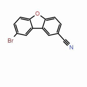 8-溴二苯并[b,d]呋喃-2-腈；CAS：1442648-14-7