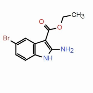 2-氨基-5-溴-1H-吲哚-3-羧酸乙酯；CAS：1242140-62-0