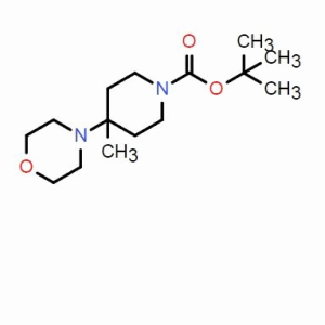 1-Boc-4-甲基-4-嗎啉-4-基-哌啶；CAS：864369-95-9