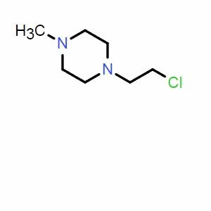 1-(2-氯乙基)-4-甲基哌嗪；CAS：39123-20-1