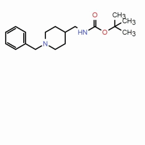 ((1-芐基哌啶-4-基)甲基)氨基甲酸叔丁酯；CAS：173340-23-3
