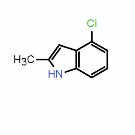 4-氯-2-甲基-1H-吲哚；CAS：6127-16-8
