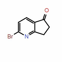 2-溴-6,7-二氫-5H-環戊二烯并[b]吡啶-5-酮 ；CAS：1196154-12-7