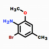 2-溴-6-甲氧基-4-甲基苯胺CAS号147699-87-4；科研试剂/现货优势供应
