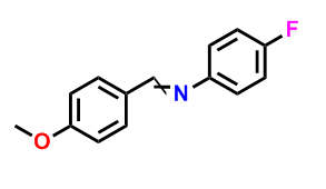 N-(4-甲氧基亚苄基)-4-氟苯胺 CAS号:3381-48-4科研及生产专用 高校及研究所支持货到付款