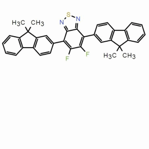 4,7-雙(9,9-二甲基-9H-芴-2-基)-5,6-二氟-2,1,3-苯并噻二唑；CAS：2045350-88-5