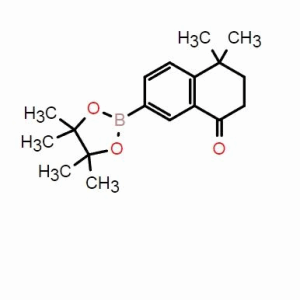 4,4-二甲基-7-(4,4,5,5-四甲基-1,3,2-二氧雜硼烷-2-基)-3,4-二氫萘-1(2H)-酮