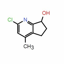 2-氯-4-甲基-6,7-二氫-5H-環戊烷[b]吡啶-7-醇；CAS：745075-80-3