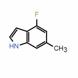 4-氟-6-甲基-1H-吲哚；CAS：885522-13-4