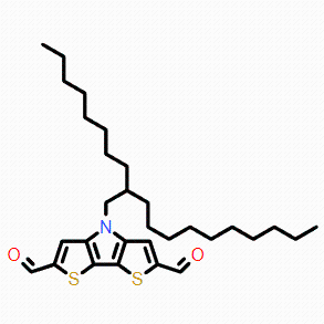 4H-二噻吩并[3,2-b:2'，3'-d]吡咯-2,6-二甲醛，4-（2-辛基十二烷基CAS号2397540-63-3