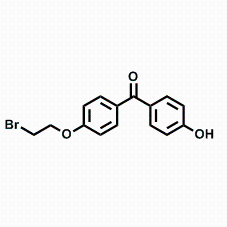 (4-(2-溴乙氧基)苯基)(4-羟基苯基)甲酮CAS号79578-62-4；现货优势供应，质量保证！